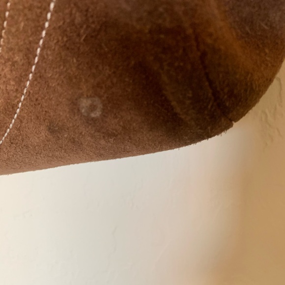 Coach Brown Suede Handbag - Picture 8 of 9